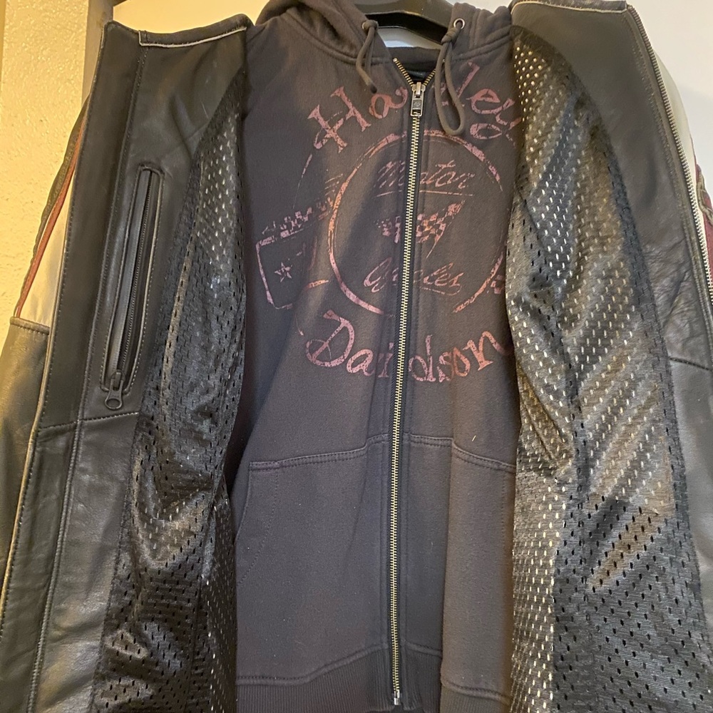 Women’s Harley Davidson leather jacket 1w - Picture 5 of 8